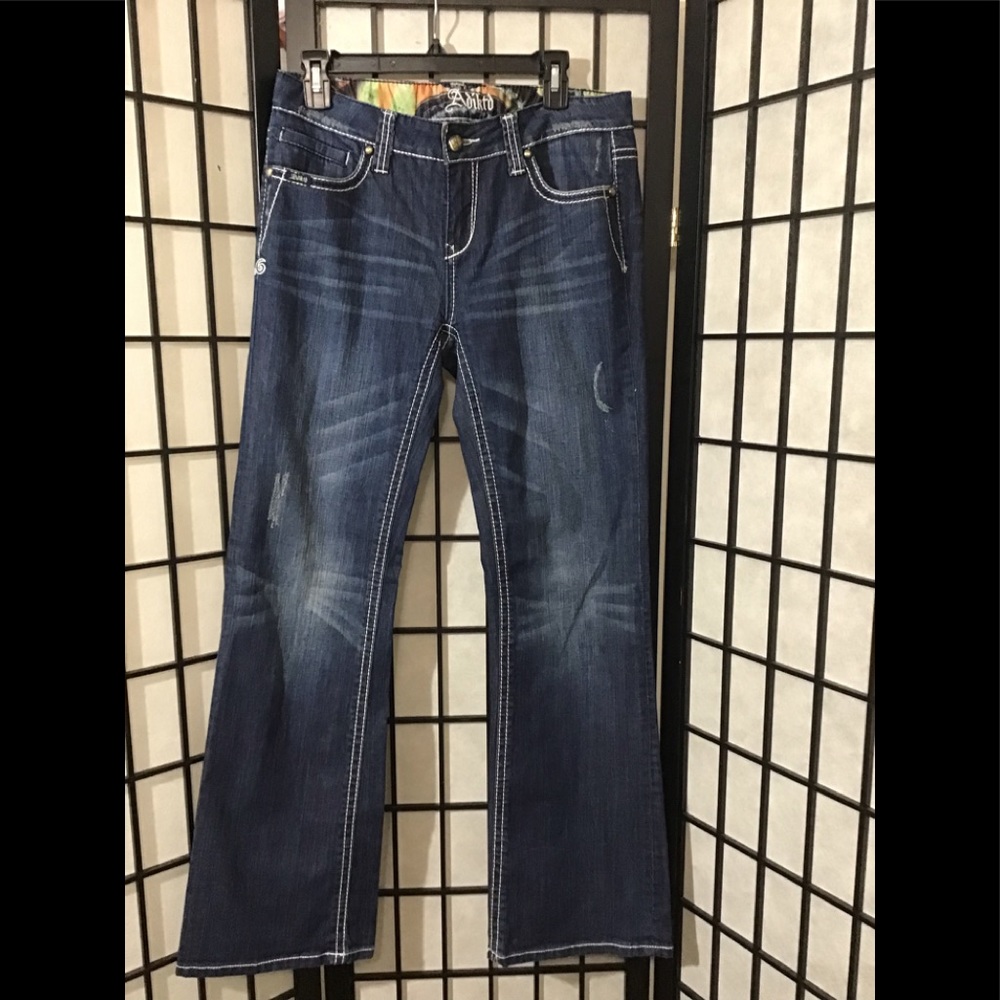 NWOT Adiktd Embellished Bootcut Women Jeans